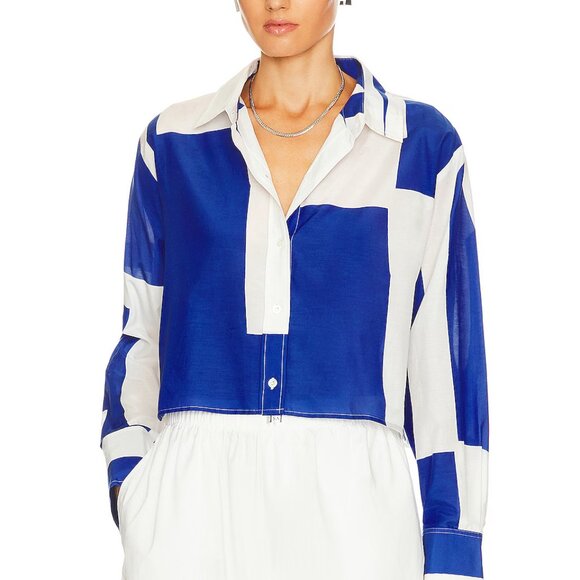 Frame cropped button down - Picture 4 of 4